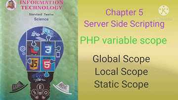 PHP variable Scope| Global scope| Local scope| Static scope