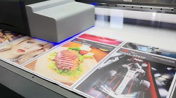 Yaselan UV Flatbed Printer KT-2513PA 250*130cm size with the Maglev and Ricoh G6 heads