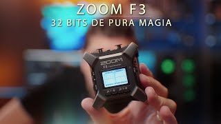 Grabador de audio ZOOM F3 // PURA MAGIA screenshot 2