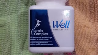 MODICARE WELL VITAMINS B COMPLEX USES AND BENEFITS.  WELL VITAMIN B - COMPLEX SIDE EFFECTS.