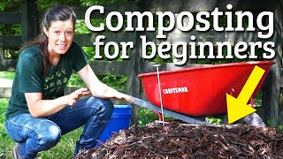 How to Create FAILPROOF Compost in 3 Easy Steps