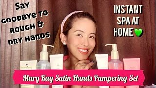 Mary Kay Satin Hands Pampering Set Product Review & Demo - Vlog#27