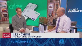 We don't rely on fees, instead we monetize transactions, says Chime CEO Chris Britt