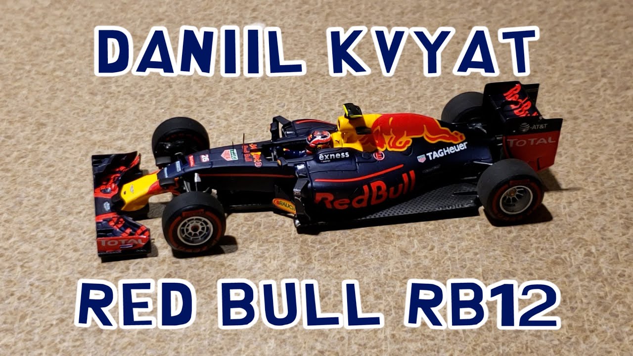 Tanzania Kyst Skeptisk 2016 Daniil Kvyat Red Bull RB12 1:43 Spark Formula 1 Diecast Unboxing -  YouTube