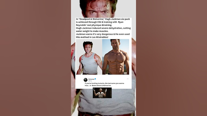 #wolverine abs real… or CGI? #marvel #shorts