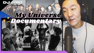 DJ REACTION to KPOP - COLDPLAY X BTS MY UNIVERSE DOCUMENTARY