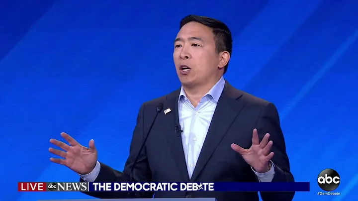Dem Debate: Andrew Yang promises $1,000 a month to 10 American families