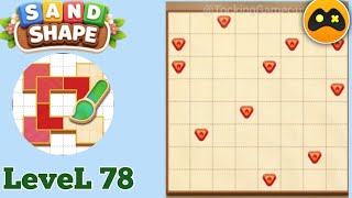 Sand Shape Level 78 Solution Walkthrough 