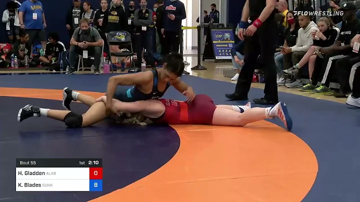 68 Kg Quarterfinal - Hannah Gladden, Alabama Wrest...