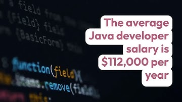 Java Developers Earn $112K Salary - Income & Job Description