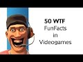 Funfacts #09 - 50 WTF Funfacts in Videogames (english subtitles) (Top10, Ciekawostki)