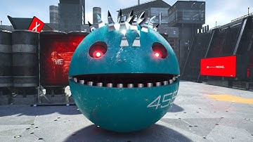 Pacman, Desert Worm, and Flying Robot – A High-Speed Escape Through the Robotic Labyrinth