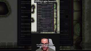 How to create light sources in FVTT #roleplayinggame #dnd #dungeonsanddragons #fvtt #foundryvtt