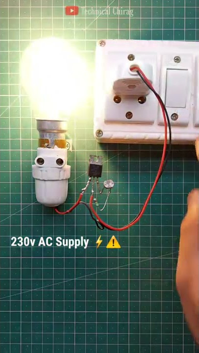BT136 Triac Projects | LDR Projects | AC Supply Projects | Triac Projects | Darkness Sensor | LDR |