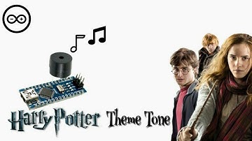 Harry Potter Theme Tone 🎼🎶  _Used Arduino Nano..