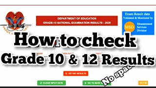 How to login to My PNG Exam Results Online | Grade 10 and 12 Exam Results 2023 screenshot 1