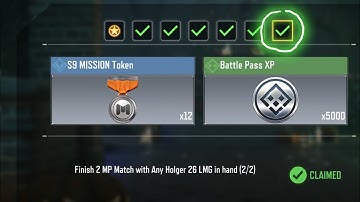 Finish 2 MP Match with Any Holger 26 LMG in hand (2/2) ✅