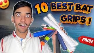 UNBOXING 10 CRICKET BAT GRIPS😍| How to change Bat Grip for FREE🔥| Cricket Cardio Tips