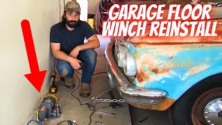 I Made A Mistake Installing a Winch On My Garage Floor!