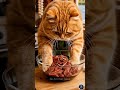 The Perfect Day: A Cat's Market Adventure &amp; Home Cooked Meal #shorts #youtubeshorts
