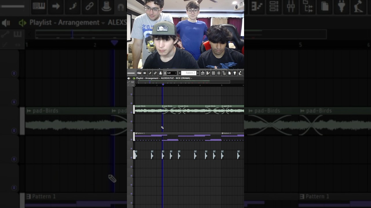 Our Friend Made the CRAZIEST First Beat 😭🔥 
