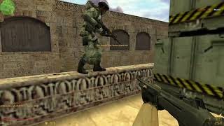 Counter Strike 1.6  de_dust2 (Terrorist Gameplay with Bots)