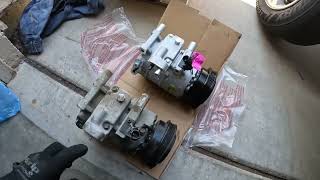 2008 KIA Spectra Replace AC Compressor