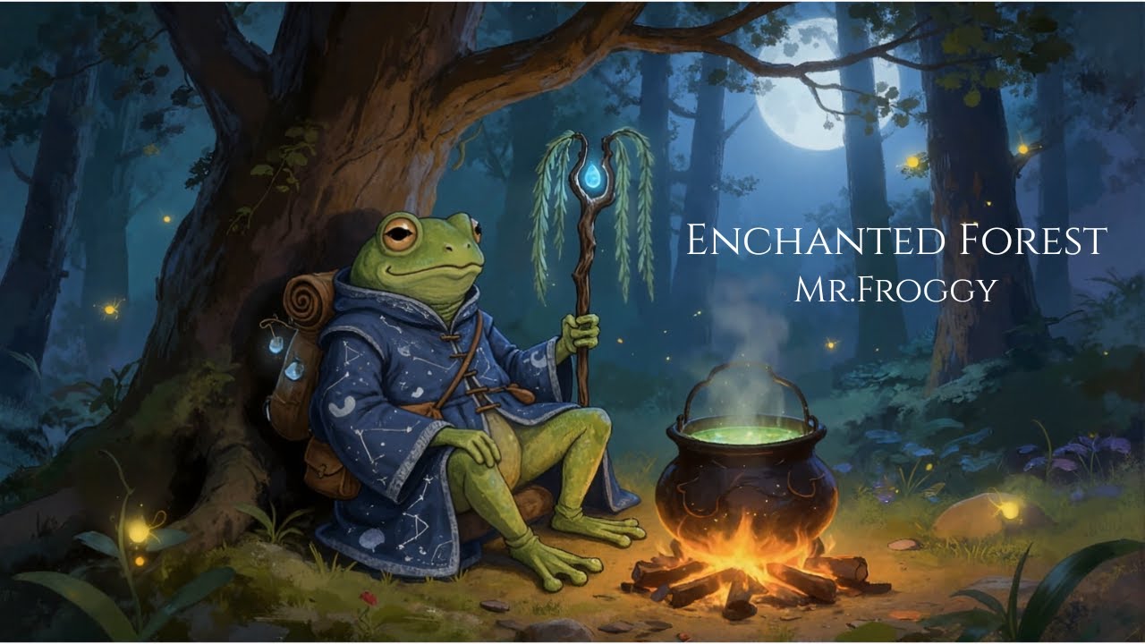 Fantasy Medieval Music For Focus & Calm | Mr. Froggy Deep Inside The Enchanted Forest