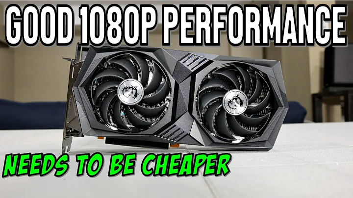 MSI RTX 3050 Gaming X 評測 - 穩定 1080P 表現