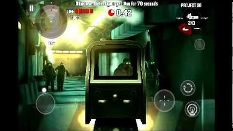 Dead Trigger All Effects - Gameplay - Xperia Mini Pro