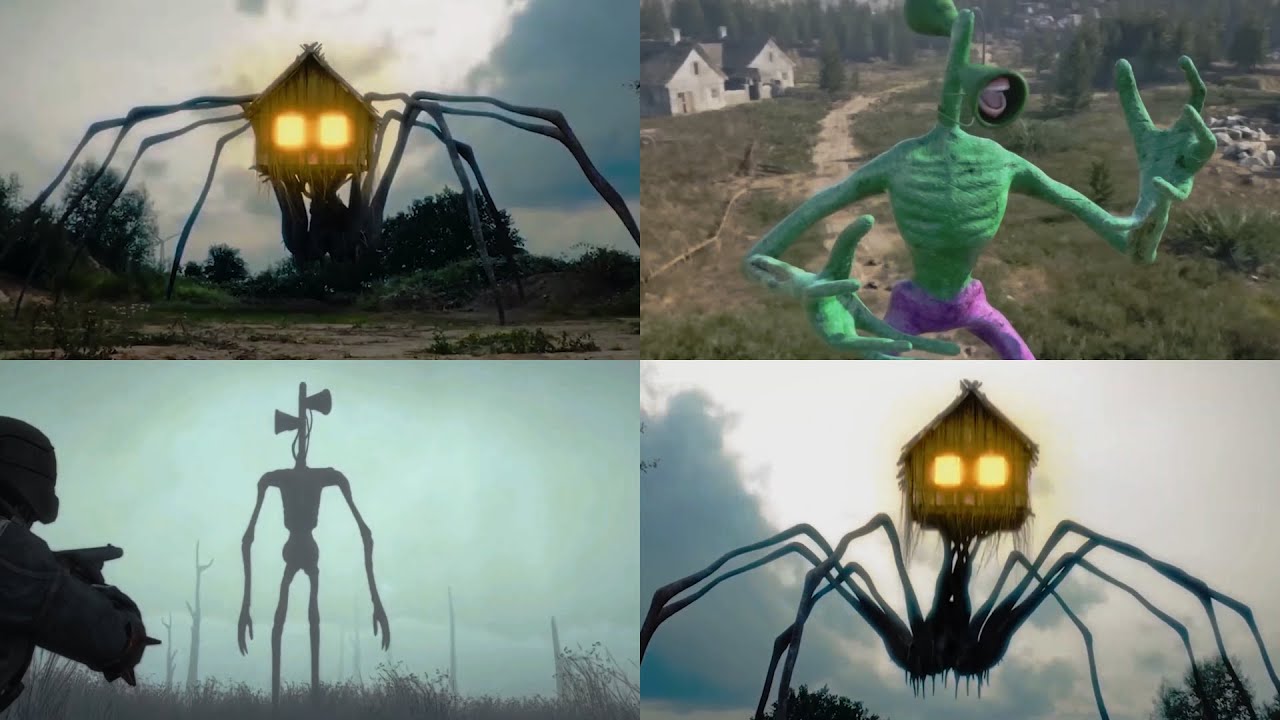 House Head VS Siren Head #92 Coffin Dance COVER