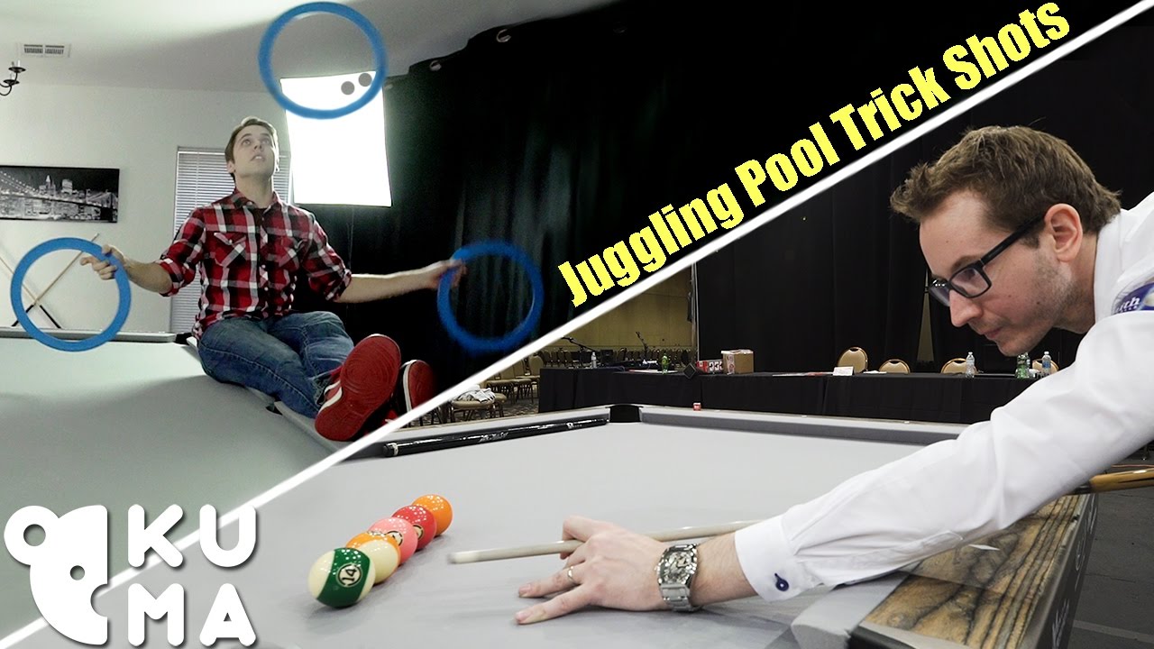 Incredible Juggling Pool Trick Shots! 🎱 YouTube