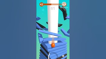 Stack Ball Gameplay || Level 42 || #shorts #trendingshorts #ytshorts