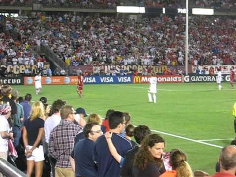 Some video I took of the USA vs. Czech Republic friendly match from Rentschler Field in East Hartford, CT