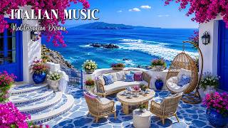 Italian Summer 4K 🇮🇹 Beautiful Italy with Relaxing Italian Music | Mediterranean Summer Escape