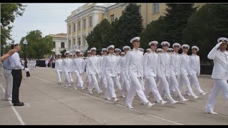 Как маршируют военные моряки Черноморцы.  русские богатыри.  How the military marches. SMart1961