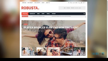 Robusta - Responsive WordPress Magazine and Blog Theme        Jerred