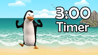 3MIN Penguin Dance Timer