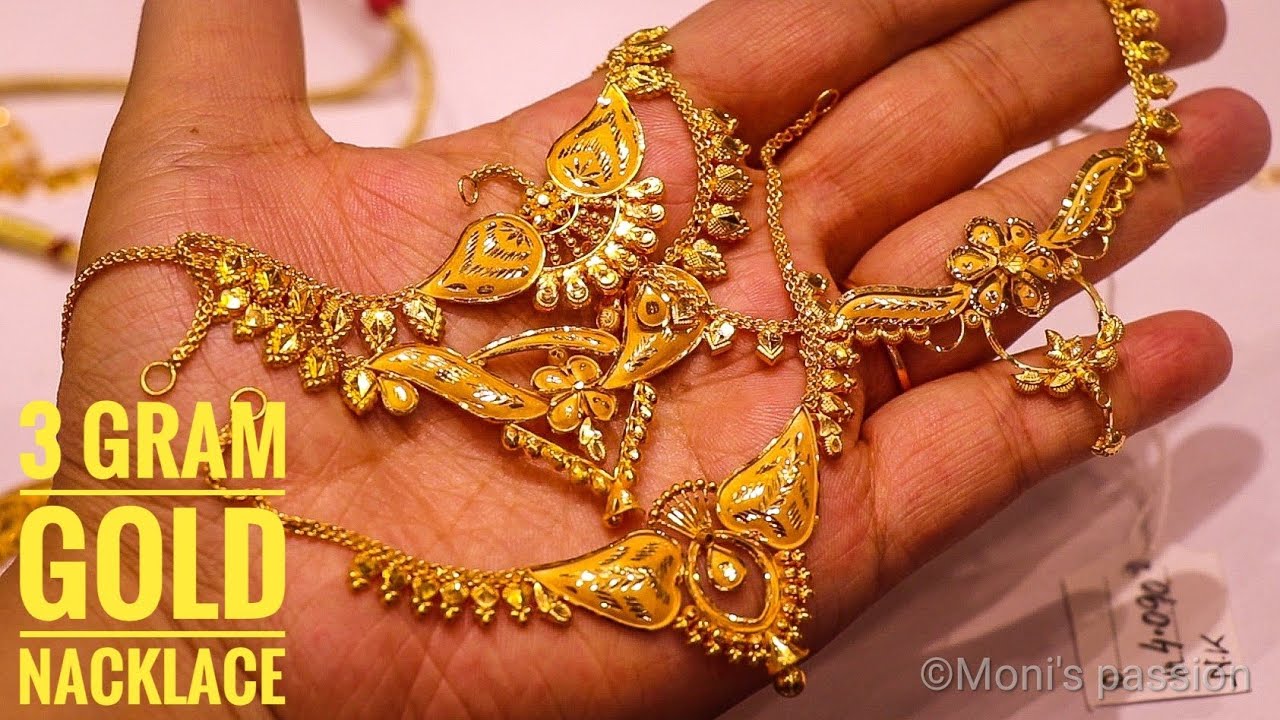 GOLD CHOKER NECKLACE DESIGN 