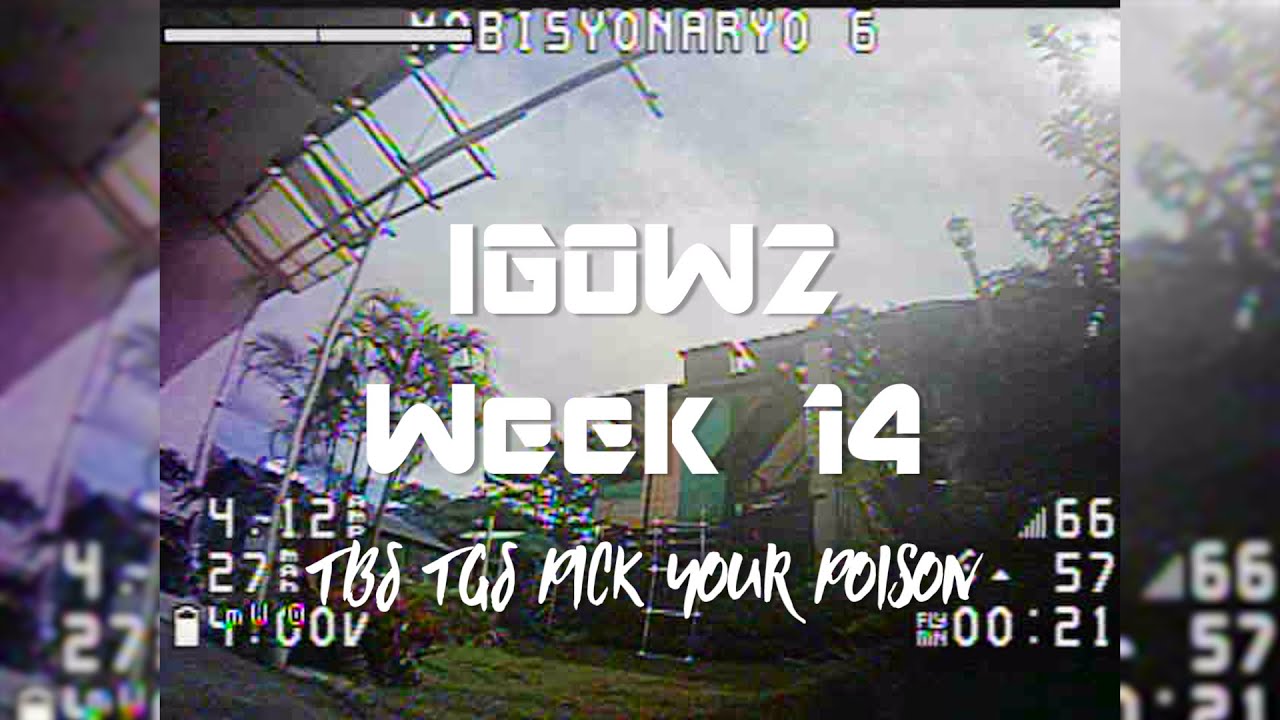 [IGOW Week 14 Challenge] TBS TGS Pick Your Poison | Bisyonaryo (bi·zi.o·nɑr·yo)