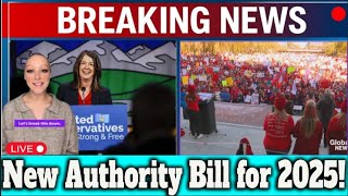 Ottawa STUNNED — Danielle Smith Unveils Alberta’s New Authority Bill for 2025!