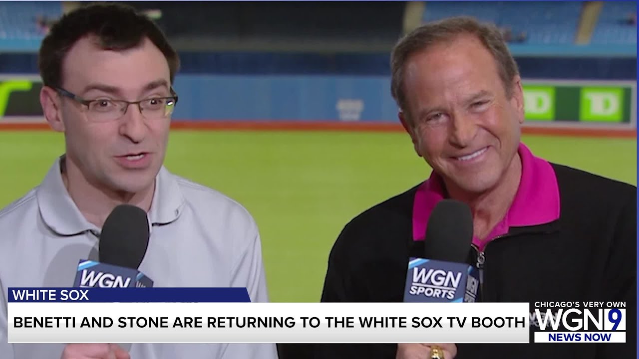 Jason Benetti on X: Tonight only, for the @whitesox and @soxcharities,  @stevestone and I have our own T-shirt. $25 at  or  312-674-5684. We are a little competitive.  / X