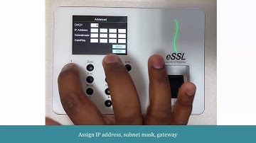 Wi-FiI Settings in eSSL WL30