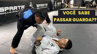 PASSE TODAS AS GUARDAS DA ACADEMIA / Jiu-Jitsu