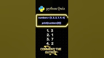 python 🐍 quiz comment output#shortsfeed #pythonquiz #python #education #coding