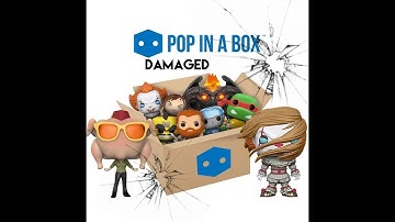 Damaged == POP IN A BOX == Mystery Unboxing Review | Funko Pop Vinyl | PIAB UK