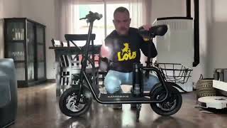 SAMEBIKE SM-C01 Mini Foldable Electric Scooter, Best For Commuting And Urban Riding