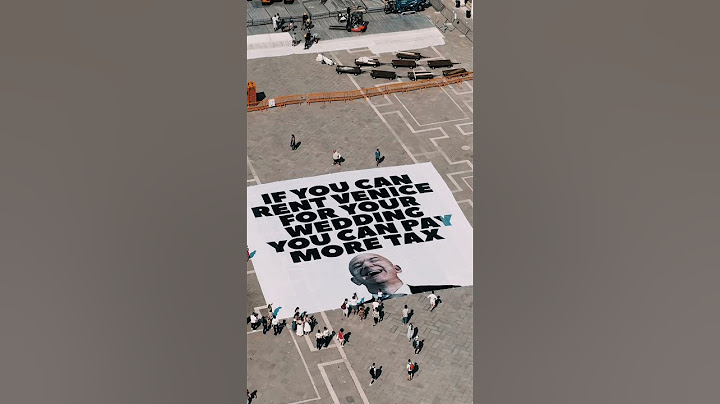 Jeff Bezos' $48M Venice Wedding Sparks Outrage & Protests | Locals Furious!#jeffbezos#laurensánchez