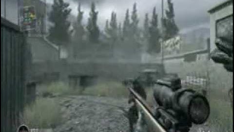 COD4: 1 vs. 1 no-scope on shipment