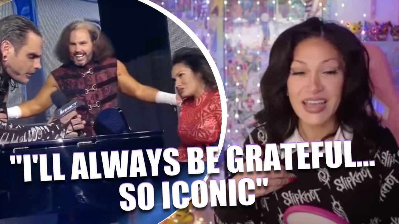 Reby Hardy on The Broken Hardys Bound For Glory Live Entrance